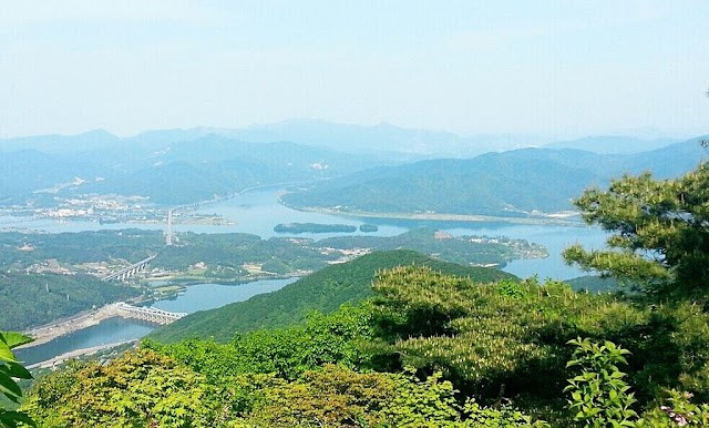 Paldang Dam and Lake Paldang