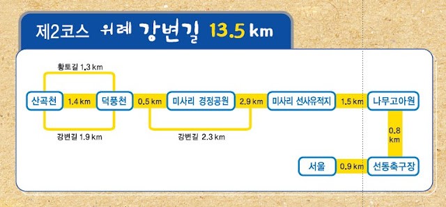 Wiryegangbyeon-gil Route